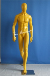 Full Body Male Mannequin CMM-021 (High Glossy Yellow)