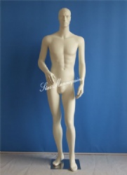 Full Body Male Mannequin CMM-026 (Matt White Color)