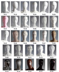 Abstract Mannequins Heads Series