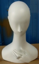 Mannequin Head for Hat or Necklace Display